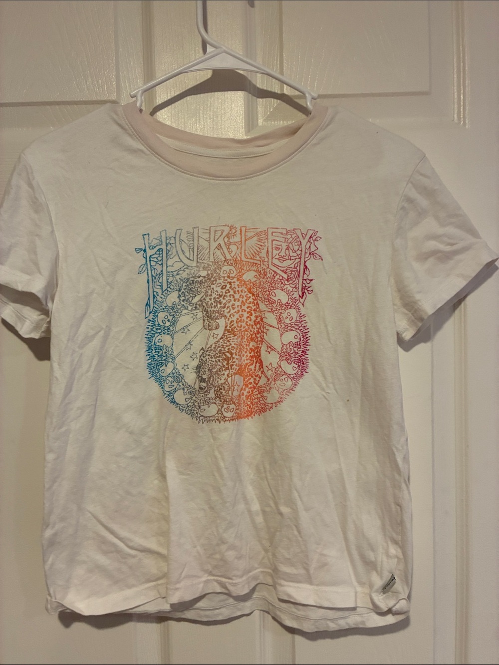 Hurley Leopard Graphic Tee
